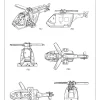 Patent Print - Lego Helicopter - White Poster (21x29.7 cm (A4))