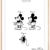 Patent Print - Toy Walt Disney - White Poster (21x29.7 cm (A4))
