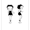 Patentritning - Betty Boop Poster (21x29.7 cm (A4))