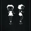 Patentritning - Betty Boop - Svart Poster (21x29.7 cm (A4))