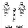 Patentritning - Lego I Poster (21x29.7 cm (A4))