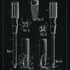 Patentritning - Skruvmejsel - Svart Poster (21x29.7 cm (A4))