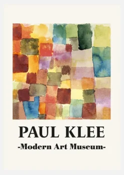 Paul Klee - 1914 Canvastavla (30x40 cm)