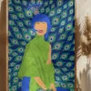 Peacock woman Poster (21x29.7 cm (A4))