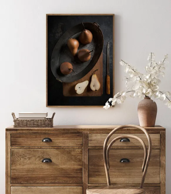 Pears Poster (21x29.7 cm (A4))