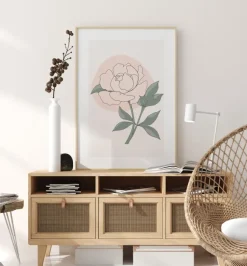 PEONY Poster (21x29.7 cm (A4))