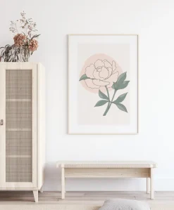 PEONY Poster (21x29.7 cm (A4))