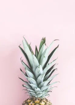 Pineapple Pink Poster (21x29.7 cm (A4))