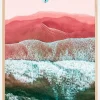 Pink beach Poster (21x29.7 cm (A4))