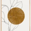 Plant and Sun Poster (21x29.7 cm (A4))