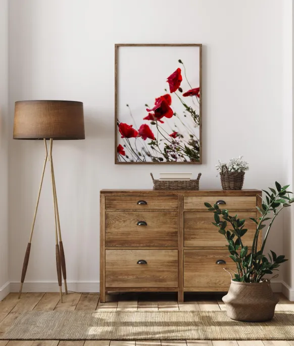 Poppy Poster (21x29.7 cm (A4))