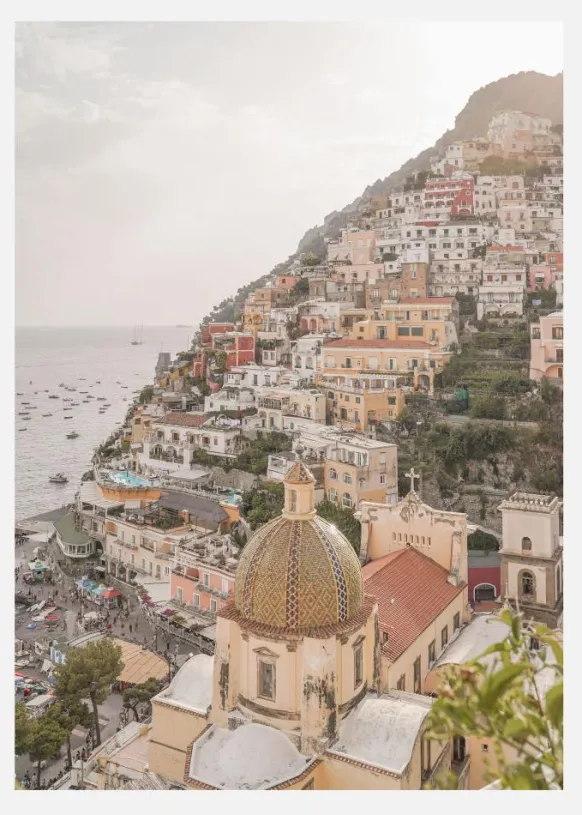 Positano Bliss Canvastavla (30x40 cm)