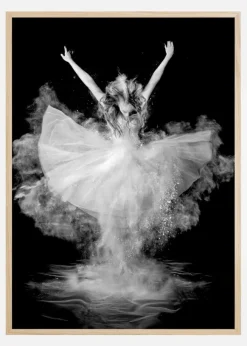 Powder Burst Poster (21x29.7 cm (A4))