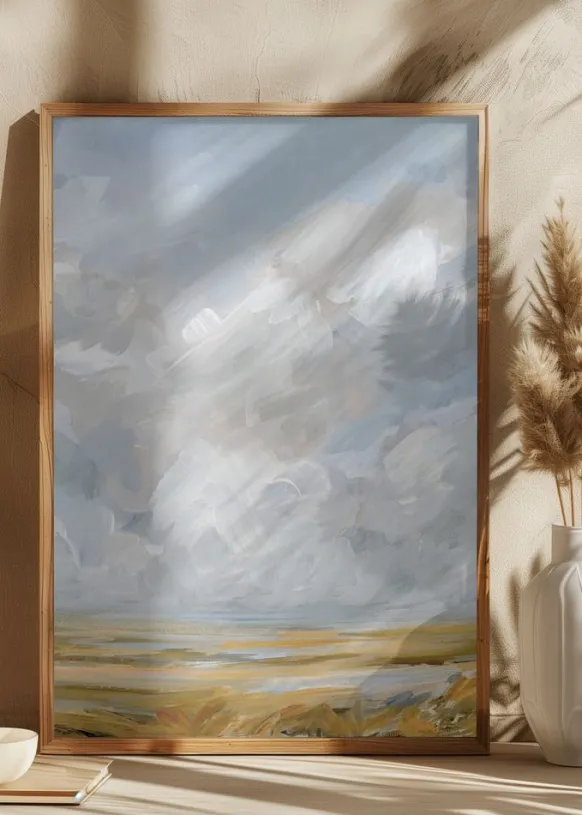 Prairie Sky Poster (21x29.7 cm (A4))