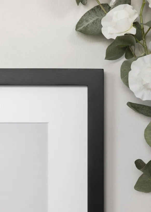 Premium By Bga Glas Svart 42x59,4 cm (A2)