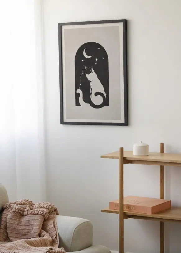 Premium By Bga Glas Svart 29,7x42 cm (A3)