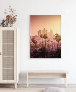 Purple City Poster (21x29.7 cm (A4))