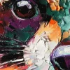 Raccoon Painting Poster (21x29.7 cm (A4))