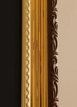 Ram Abisko Guld 40x50 cm - Passepartout Svart 29,7x42 cm (A3)