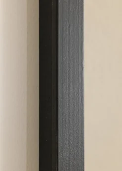 Ram Amanda Box Glas Svart 25x50 cm