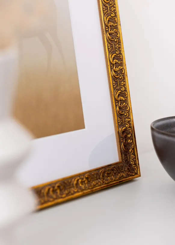 Ram Amber Guld 42x59,4 cm (A2)