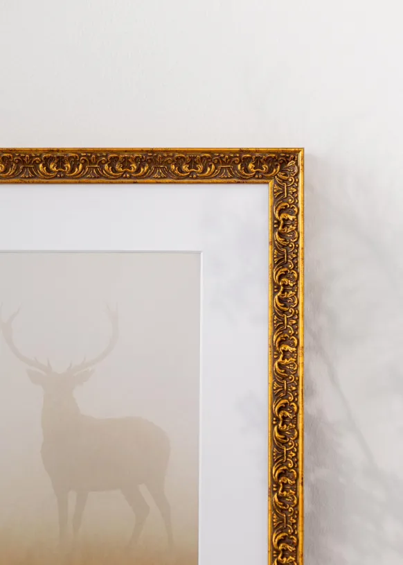 Ram Amber Guld 42x59,4 cm (A2)