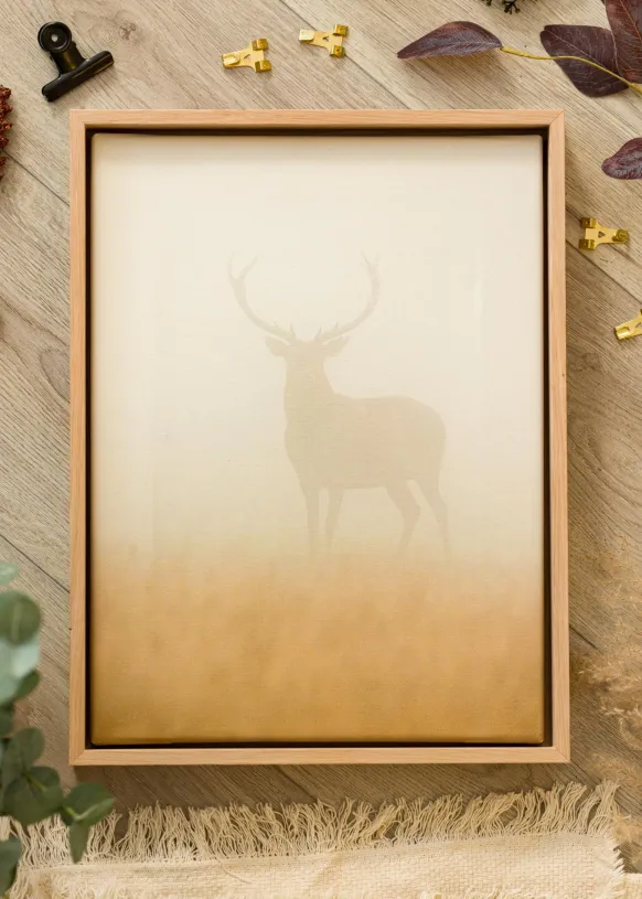 Ram Anubis Canvasram Ek - Valfri Storlek (canvasramar)