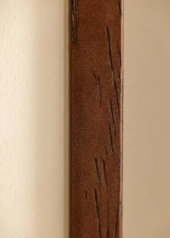 Ram Ares Teak 40x50 cm - Passepartout Vit 31x41 cm