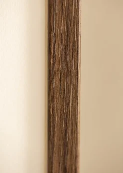 Ram Ares Valnöt 50x70 cm - Dubbel Passepartout Vit 40x50 cm