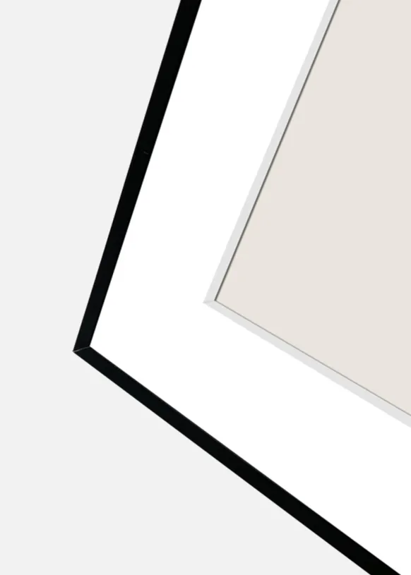 Ram Aster Arch Glas Svart 13x18 cm
