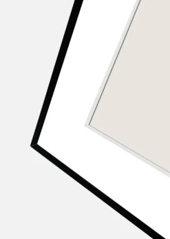 Ram Aster Arch Glas Svart 18x24 cm