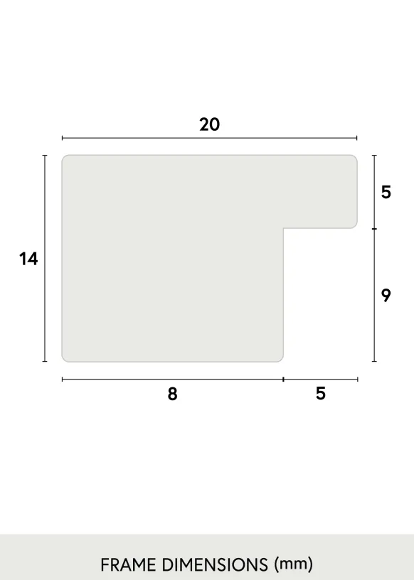 Ram BGA Classic Ek 59,4x84,1 cm (A1)