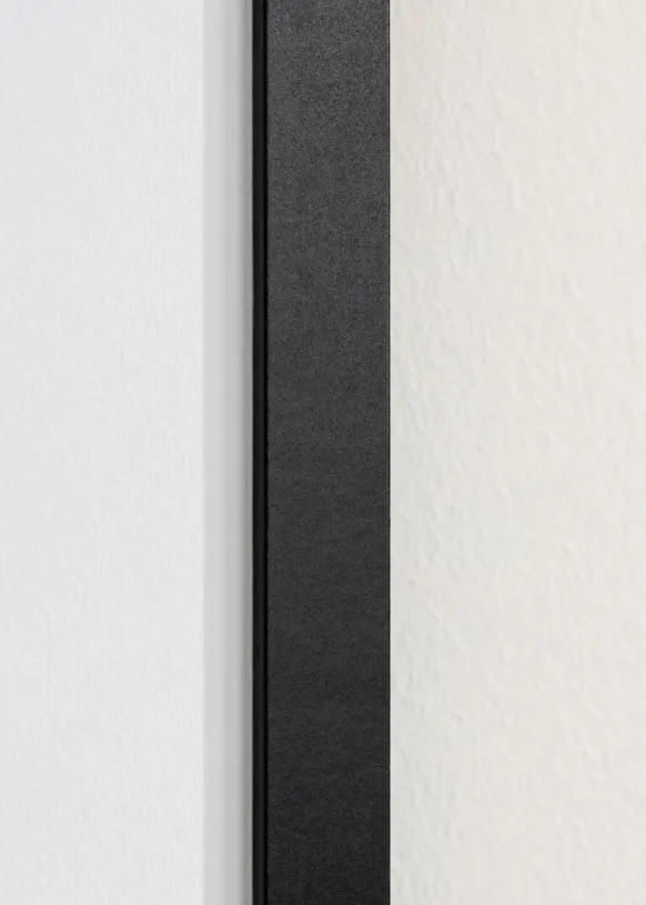 Ram BGA Classic Svart 50x70 cm - Dubbel Passepartout Vit 42x59,4 cm (A2)