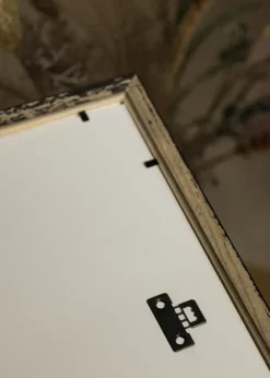 Ram Blocky Svart - Valfri Storlek (Akrylglas)