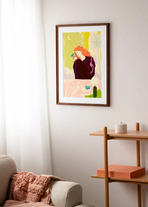 Ram Canterbury Brun 30x40 cm