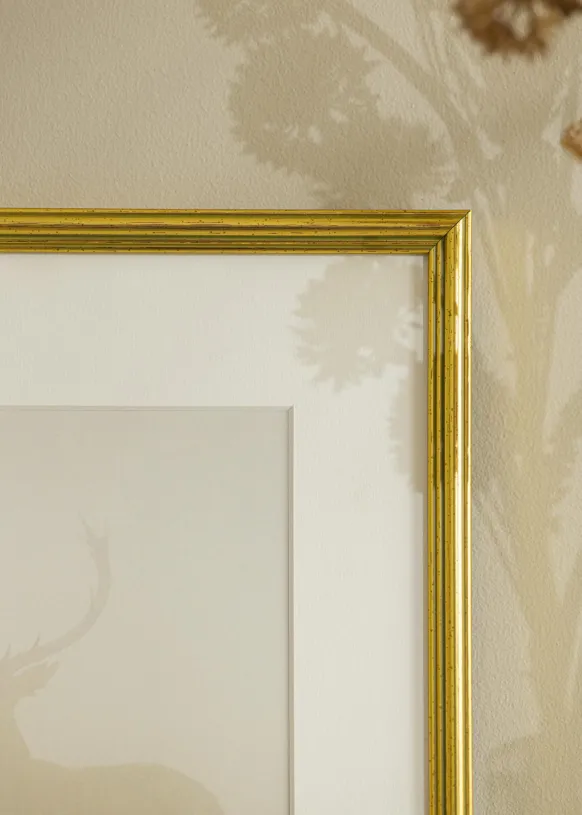 Ram Classic Glas Guld 15x20 cm