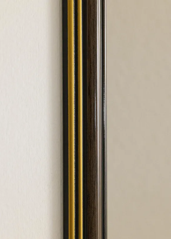 Ram Classic Glas Valnöt 30x40 cm