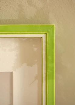 Ram Diana Ljusgrön 50x65 cm - Passepartout Vit 15x22 inches