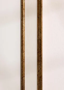 Ram Dolly Guld 40x50 cm - Passepartout Vit 29x39 cm