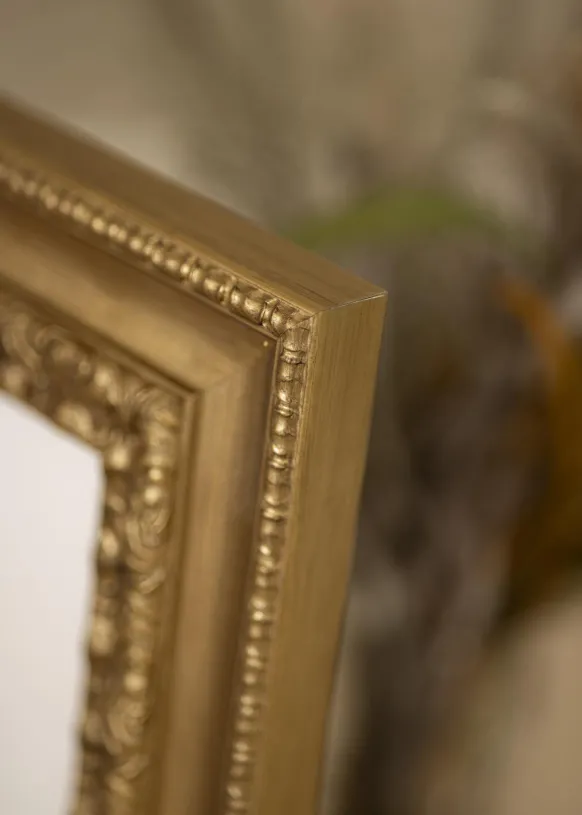 Ram Drottningholm Guld III - Valfri Storlek (Akrylglas)