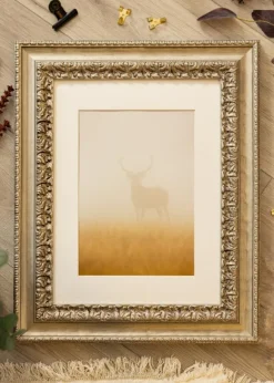 Ram Drottningholm Silver III - Valfri Storlek (Akrylglas)