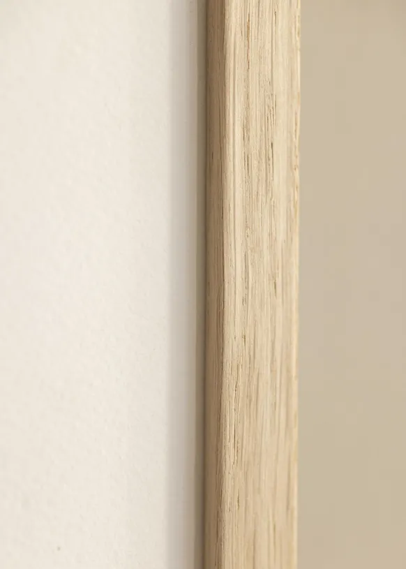 Ram Edsbyn Ek 30x38 cm - Passepartout Vit 22x30 cm