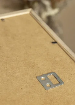 Ram Edsbyn Silver 35x50 cm - Passepartout Vit 11x17 inches
