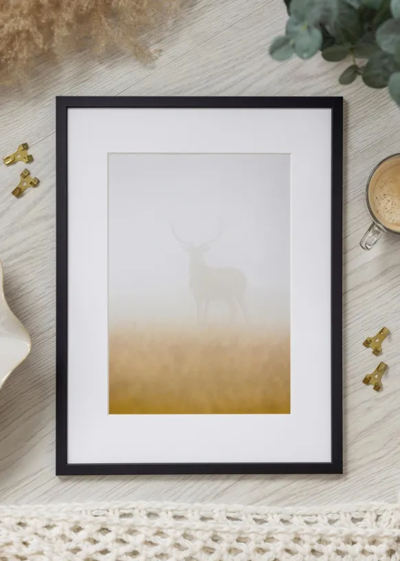 Ram Edsbyn Svart 11x15 cm