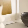 Ram Elegant Vit - Valfri Storlek (Akrylglas)
