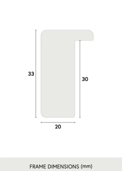 Ram Falun Guld 70x100 cm