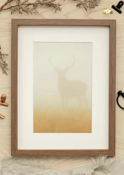 Ram Fiorito Mörk Ek 40x50 cm