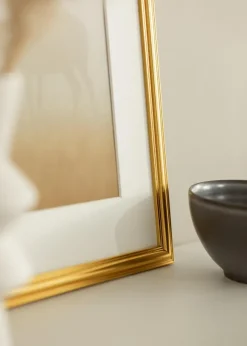 Ram Frigg Glas Guld 15x20 cm