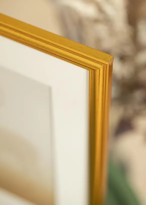 Ram Frigg Glas Guld 15x20 cm