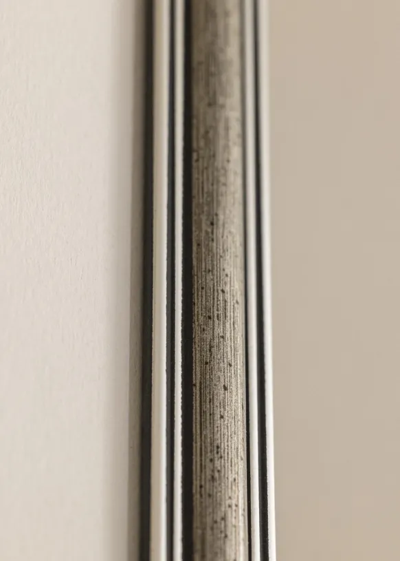 Ram Frigg Glas Silver 40x50 cm